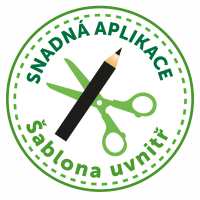 Srdícka samolepicí L+P černá - svorto