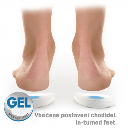 116 Gel. podpatěnky asymetrické