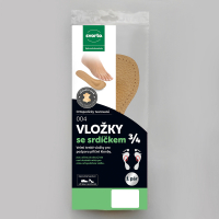 Vložky se srdíčkem 3/4 